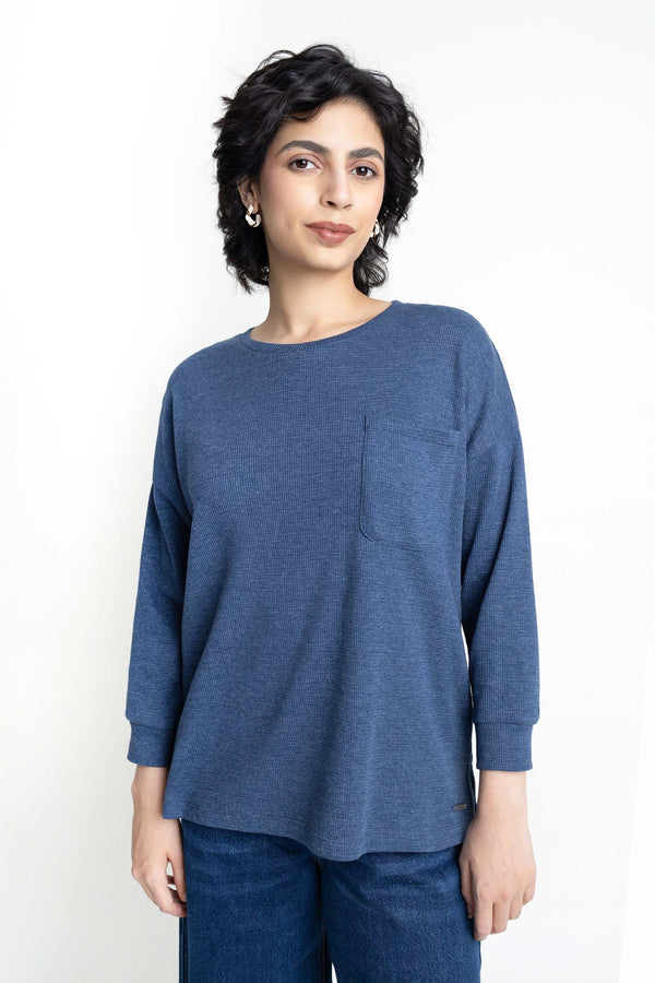 The Navy Oversized T-Shirt