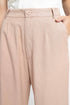 The Mocha Mousse Wide Leg Linen Trousers