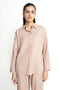 The Mocha Mouse Oversized Linen Shirt