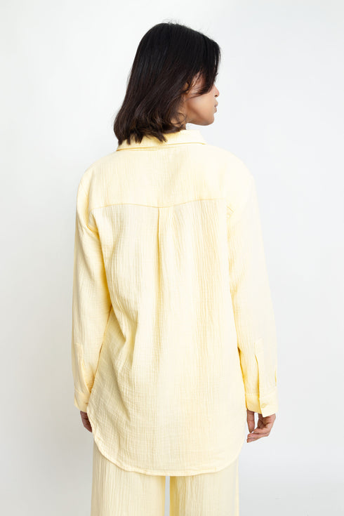 The Butter Yellow Regular Fit Shirt