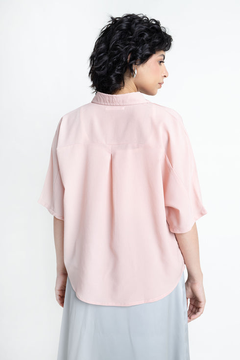 The Pink Kimono Shirt