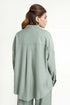 The Olive Oversized Linen Shirt