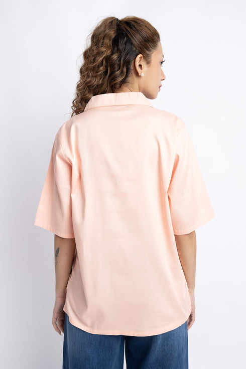The Peach Regular Fit Shirt