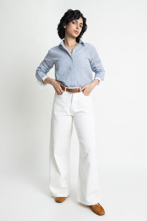 The Striped Regular Fit Seersucker Shirt