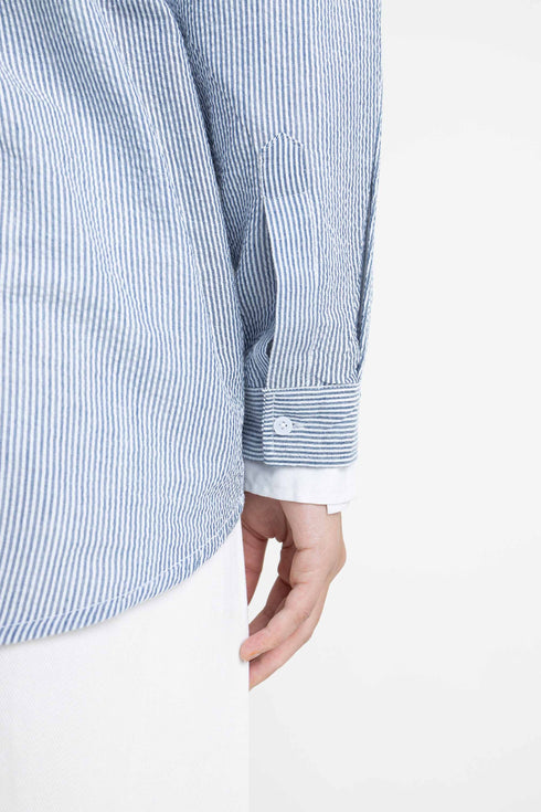 The Striped Regular Fit Seersucker Shirt