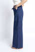 The Navy Wide Leg Cargo Pants