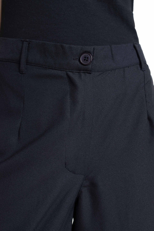 The Black Mid-Rise Culottes