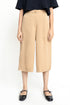 The Tan Mid-Rise Culottes