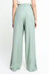 The Olive Wide Leg Linen Trousers