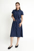 The Navy Shirt Dress