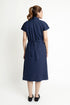 The Navy Shirt Dress