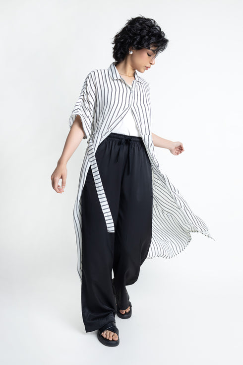 The Kimono Front Open Dress