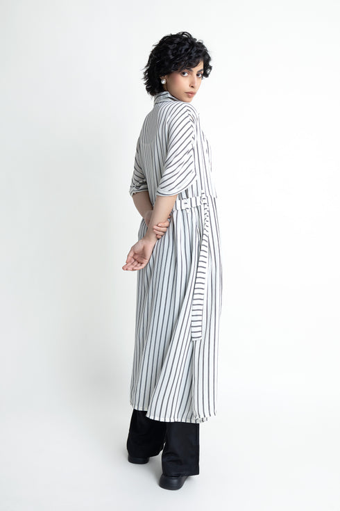 The Kimono Front Open Dress