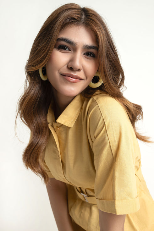 The Linen Kimono Dress