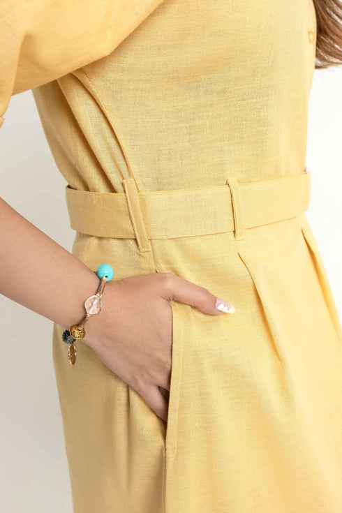 The Linen Kimono Dress