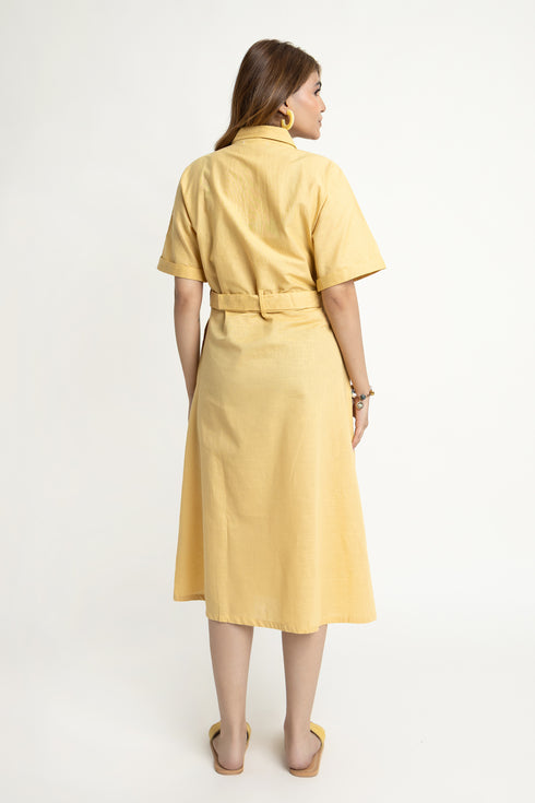 The Linen Kimono Dress