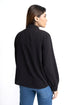 The Black Neck Tie Blouse