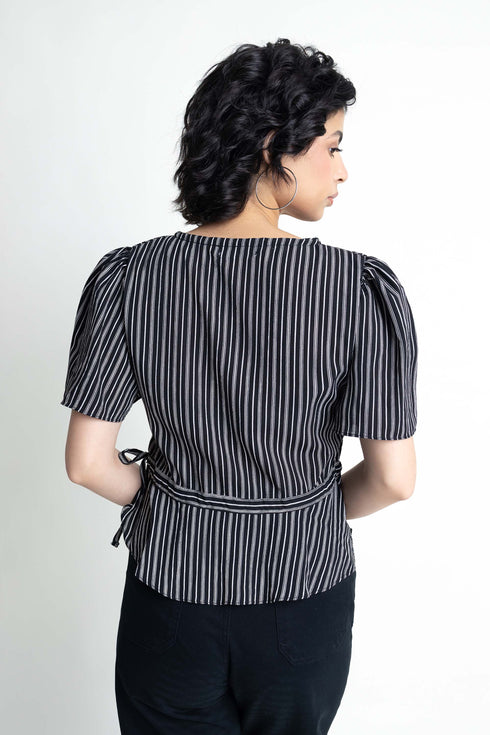The Cropped Peplum Top