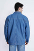 The Dark-Wash Oversized Denim Jacket