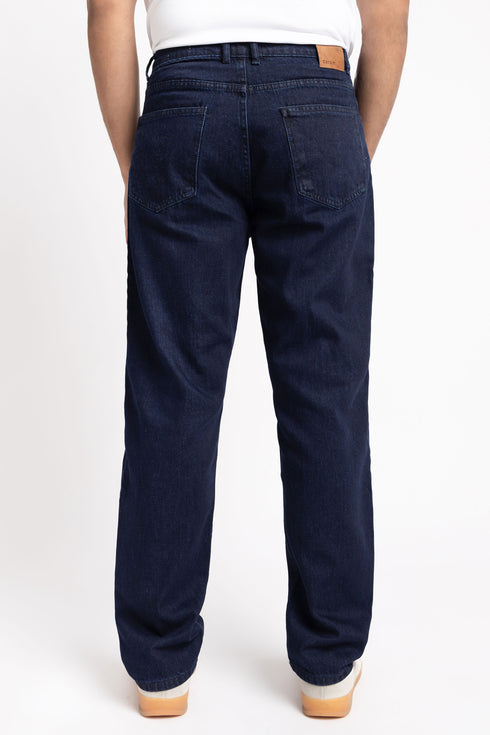 The Dark Wash Tapered Fit Jeans