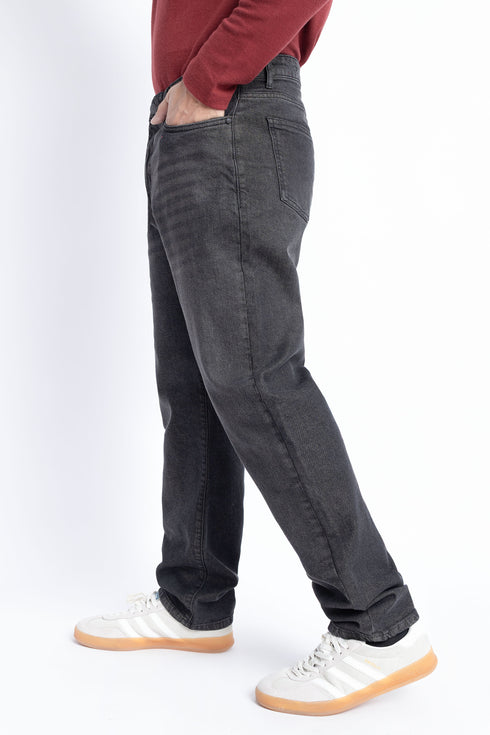 The Black Tapered Fit Jeans