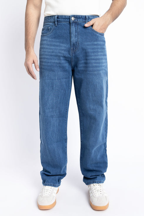 The Dark Wash Loose Fit Jeans