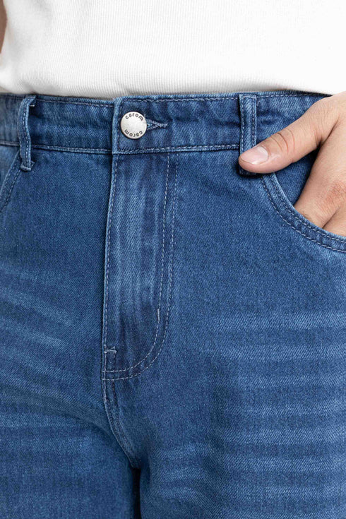 The Dark Wash Loose Fit Jeans