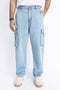 The Light Wash Cargo Jeans
