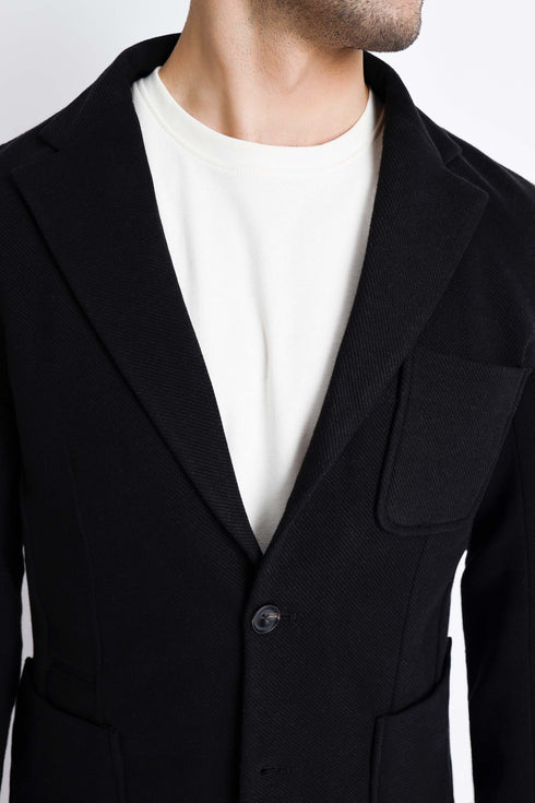 The Black Regular Fit Blazer