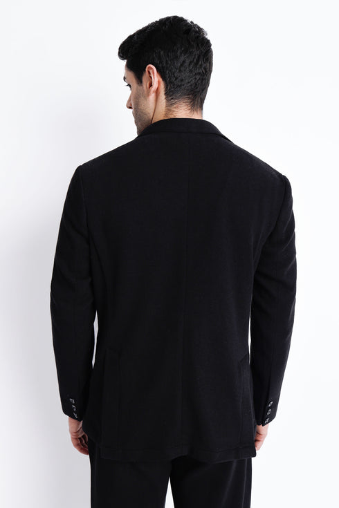 The Black Regular Fit Blazer