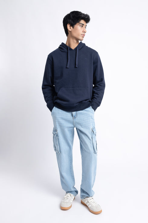 The Navy Pullover Hoodie