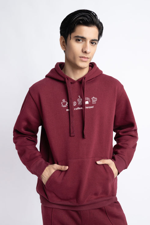 The More Coffee Regular Fit Hoodie