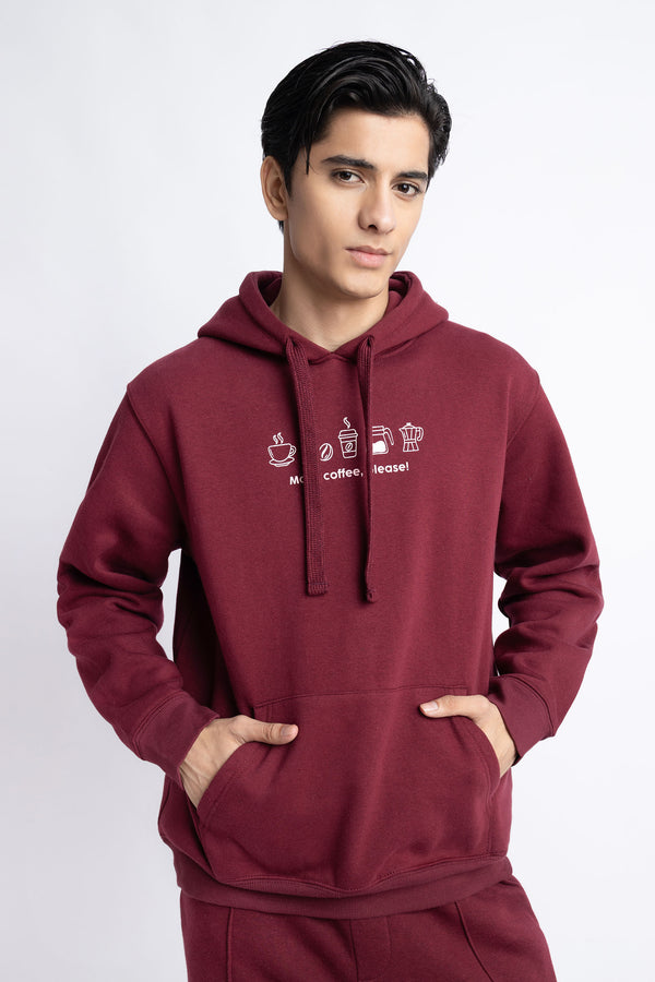 The More Coffee Regular Fit Hoodie