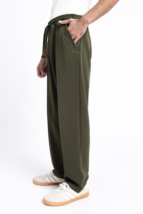 The Forest Green Scuba Sweatpants