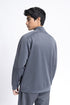 The Grey Scuba Mock Neck Hoodie