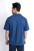 The Navy Cuban Collar Regular Fit Shirt