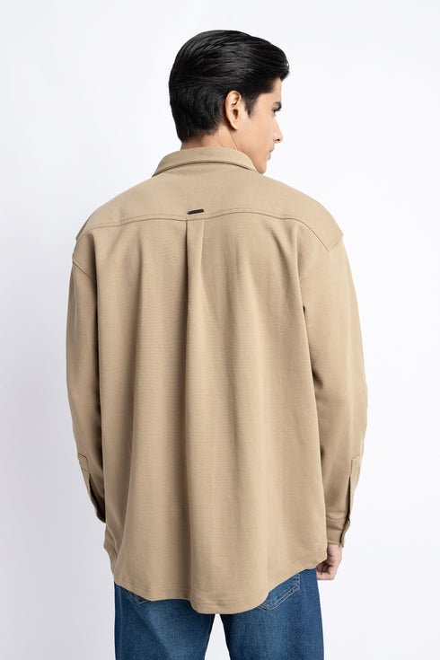 Knitted Oversize Shirt