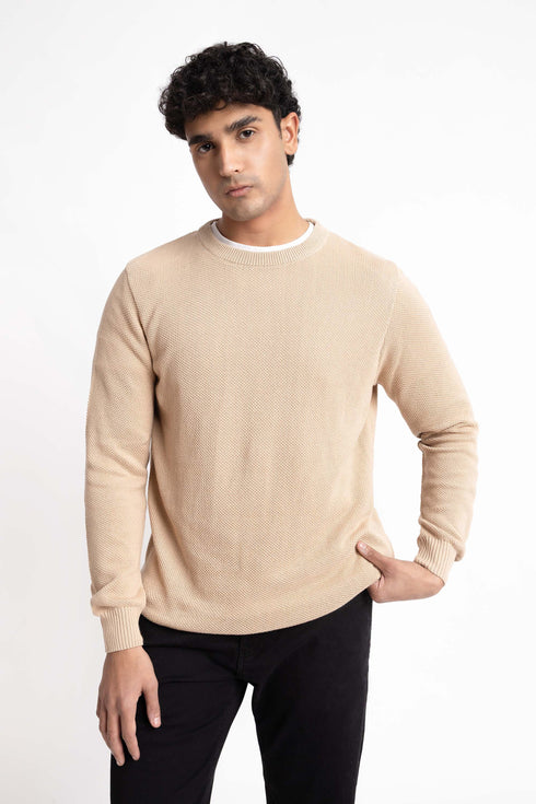 The Pique Knit Sweater