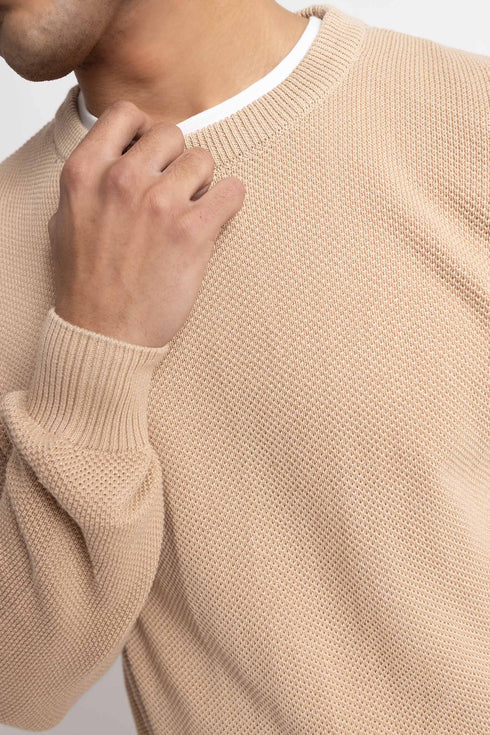 The Pique Knit Sweater