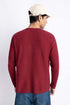 The Maroon Regular Fit Sweater