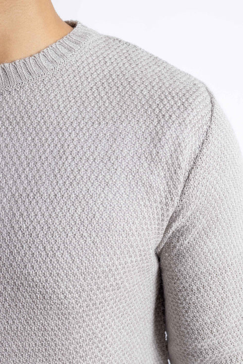 The Grey Regular Fit Sweater