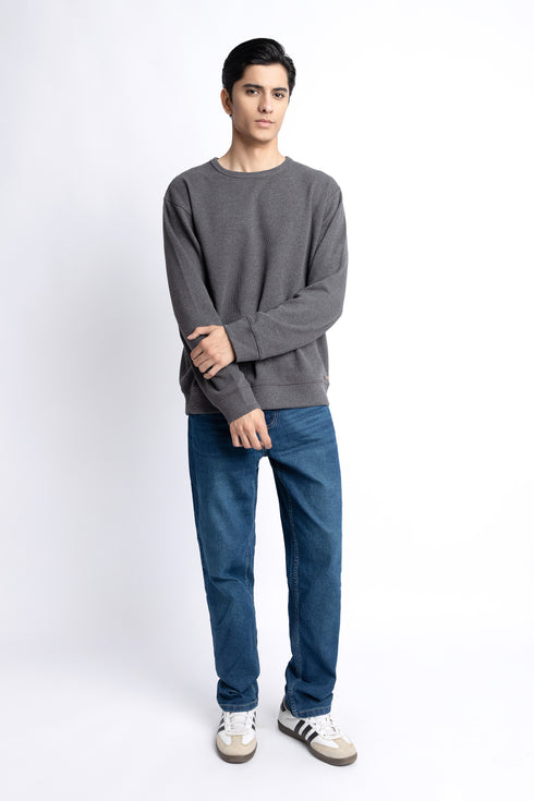 The Charcoal Regular Fit Sweatshirt
