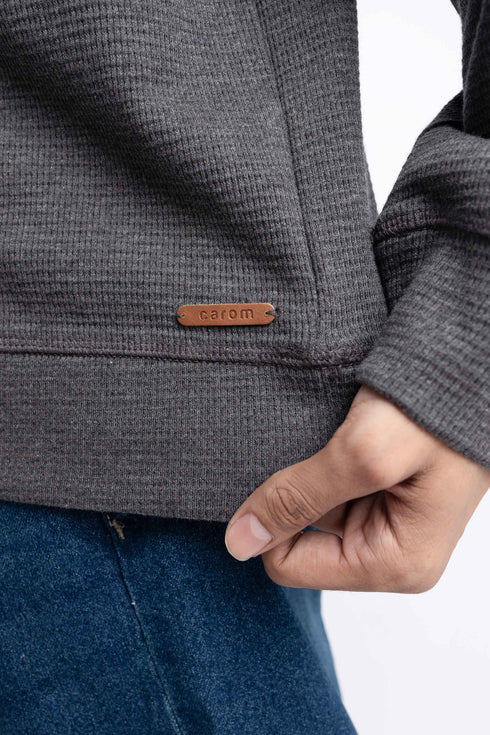 The Charcoal Regular Fit Sweatshirt