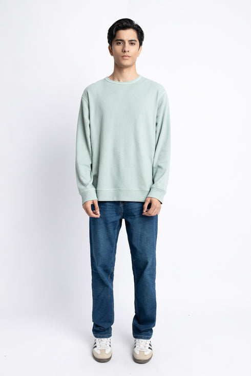 The Olive Regular Fit Sweatshirt