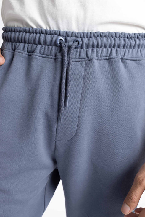 Grey Straight Fit Trouser