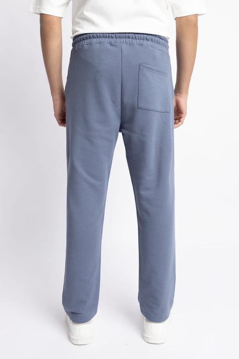 Grey Straight Fit Trouser