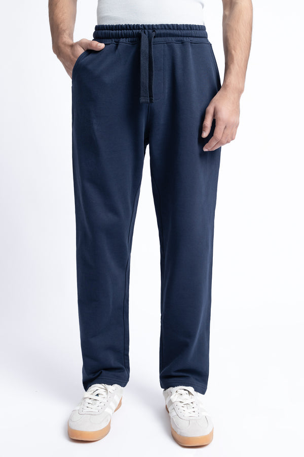 The Navy Straight Fit Sweatpants
