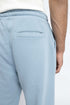 The Ash Blue Straight Fit Sweatpants