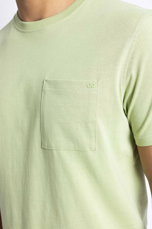 Green Regular Fit T-Shirt