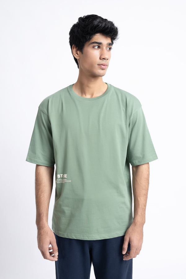 The Olive Oversized T-Shirt